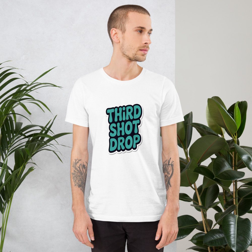Sensational Pickleball Third Shot Drop Tee Front