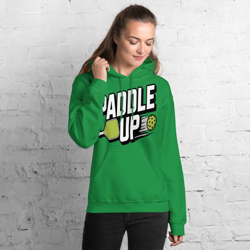 Sensational Pickleball Paddle Up Hoodie