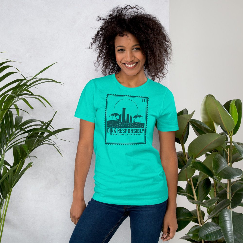 Sensational Pickleball Dink Responsibly Stamp Tee