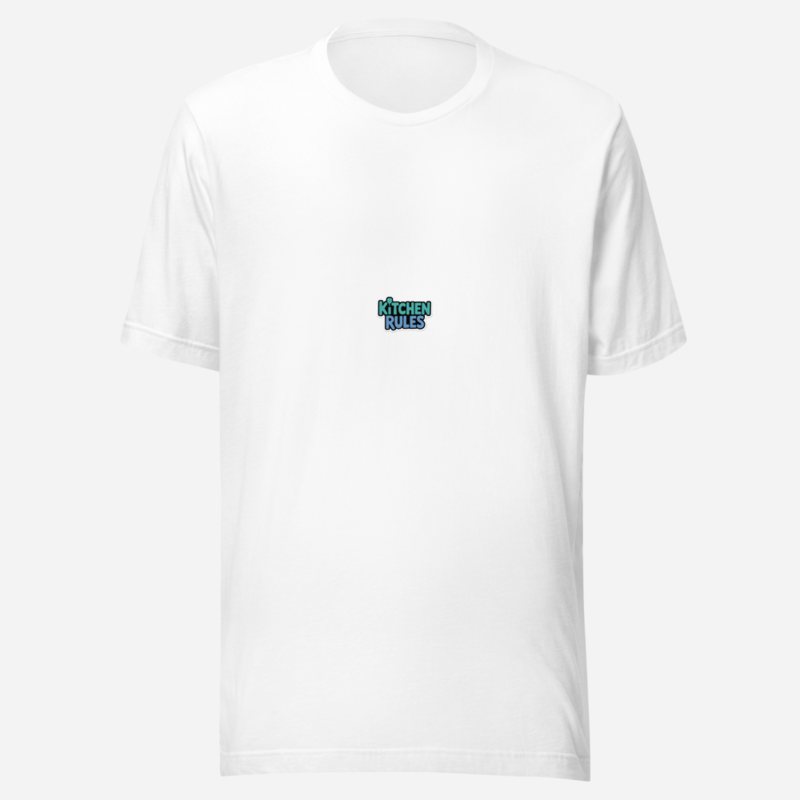 Sensational Pickleball Kitchen Rules Tee White