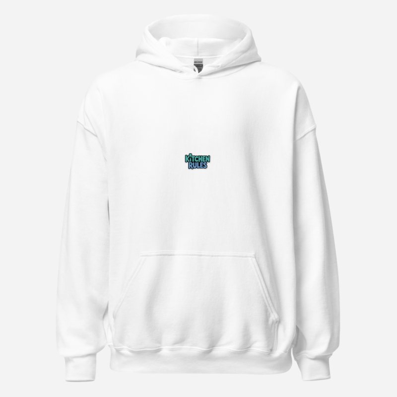 Sensational Pickleball Kitchen Rules Hoodie White