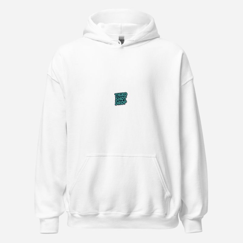 Sensational Pickleball Third Shot Drop Hoodie White