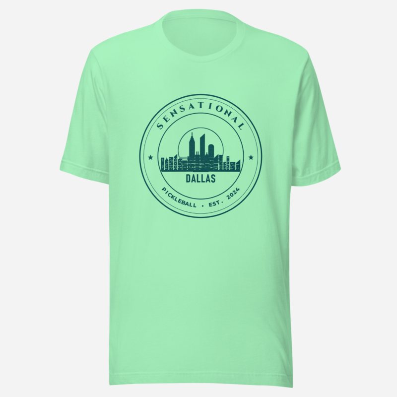 Sensational Pickleball Sensational Crest Tee Mint