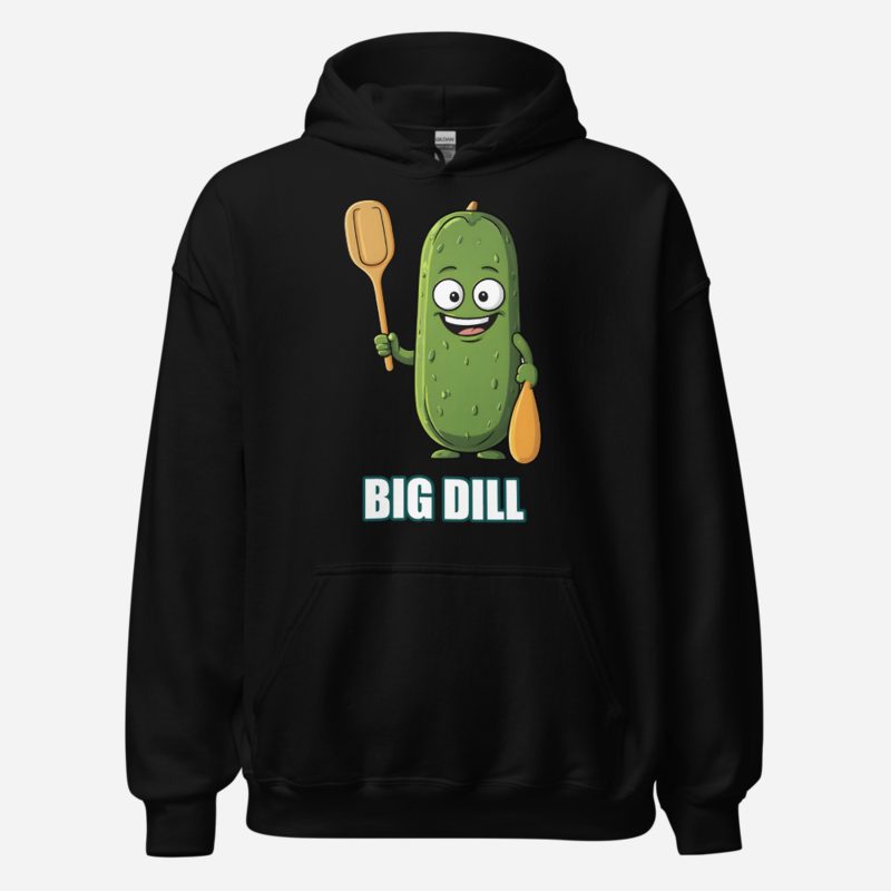Sensational Pickleball Big Dill Pickle Hoodie