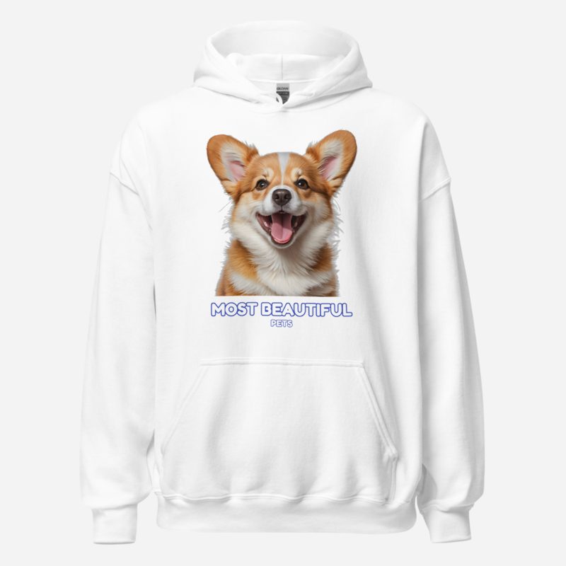 Most Beautiful Pets Corgi Smile Hoodie