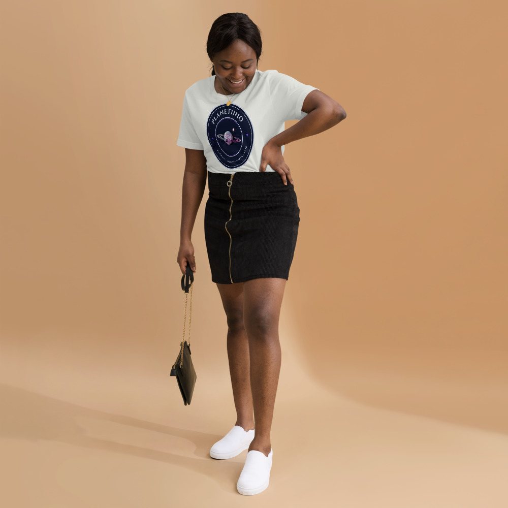 Planetinio Ringed Planet Crest Tee Front