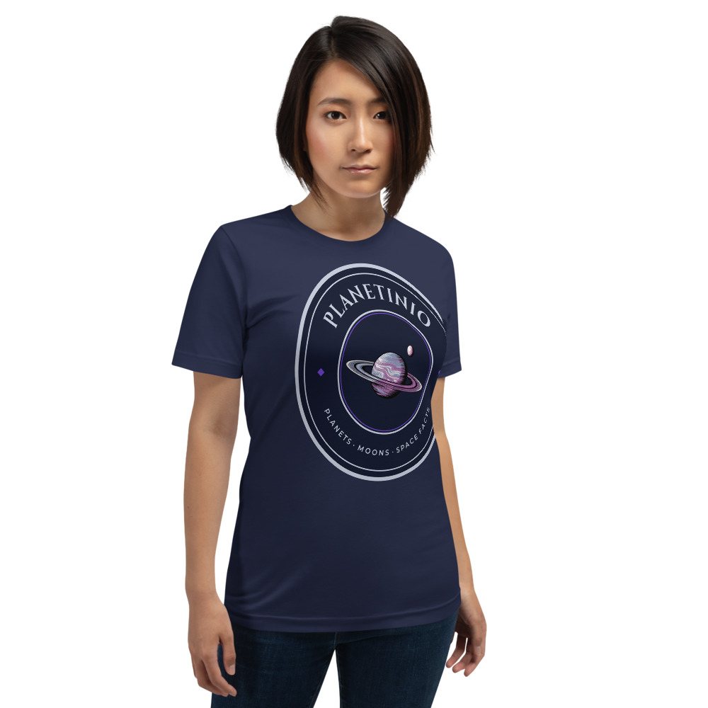 Planetinio Ringed Planet Crest Tee Front