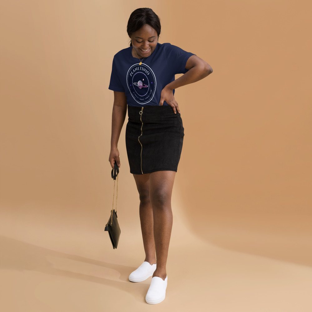 Planetinio Ringed Planet Crest Tee Front