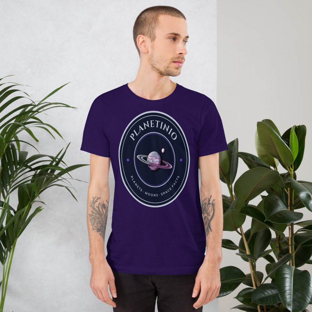 Planetinio Ringed Planet Crest Tee Front