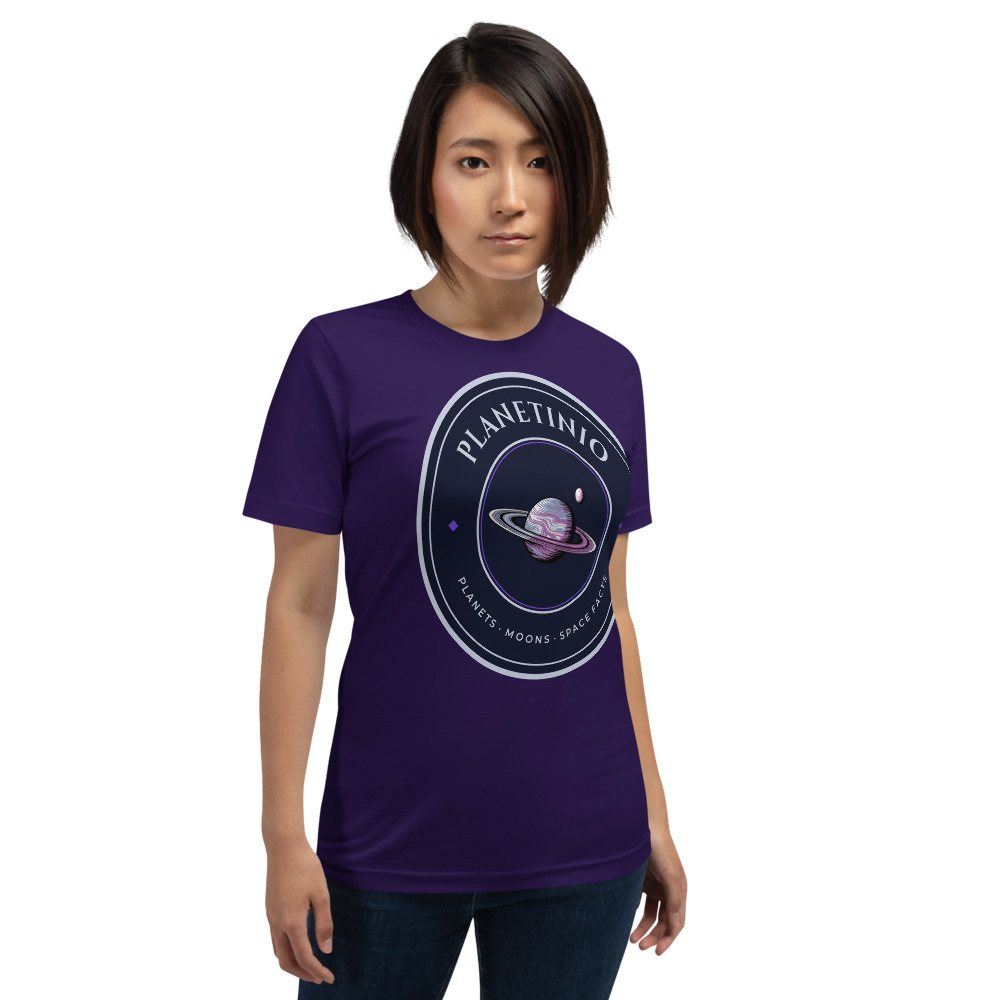 Planetinio Ringed Planet Crest Tee Front