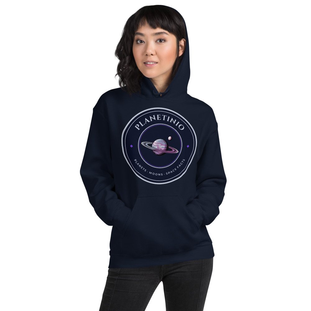 Planetinio Ringed Planet Crest Hoodie Front