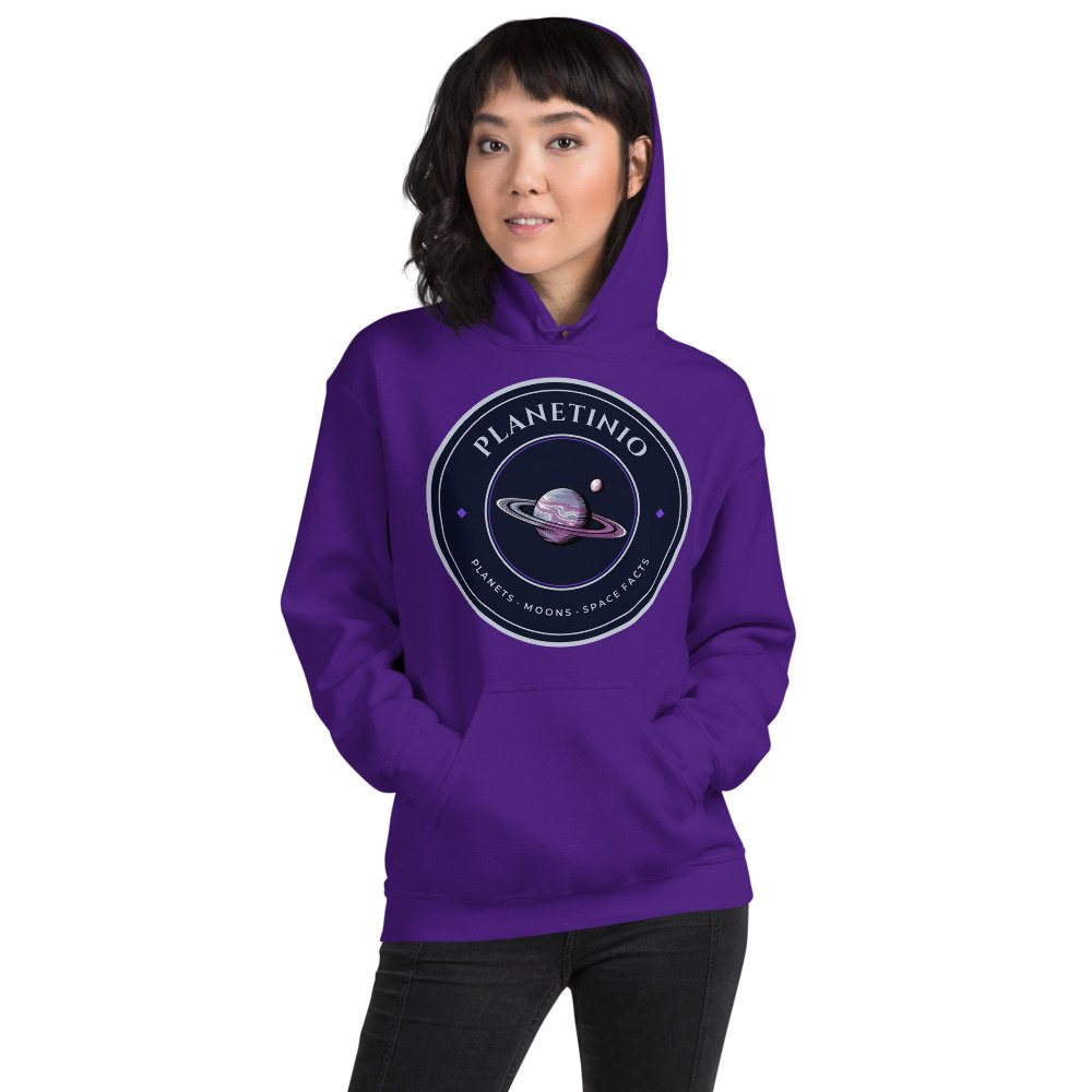 Planetinio Ringed Planet Crest Hoodie Front
