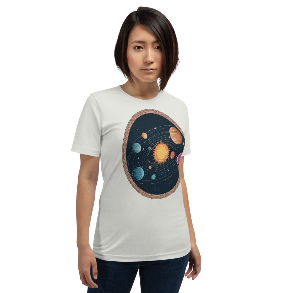 Planetinio Solar Orbit Tee Front