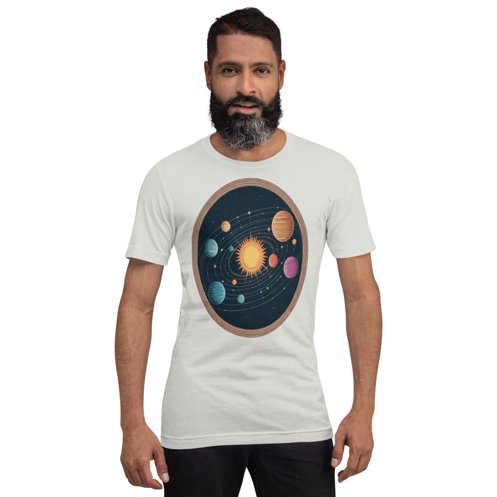 Planetinio Solar Orbit Tee Front