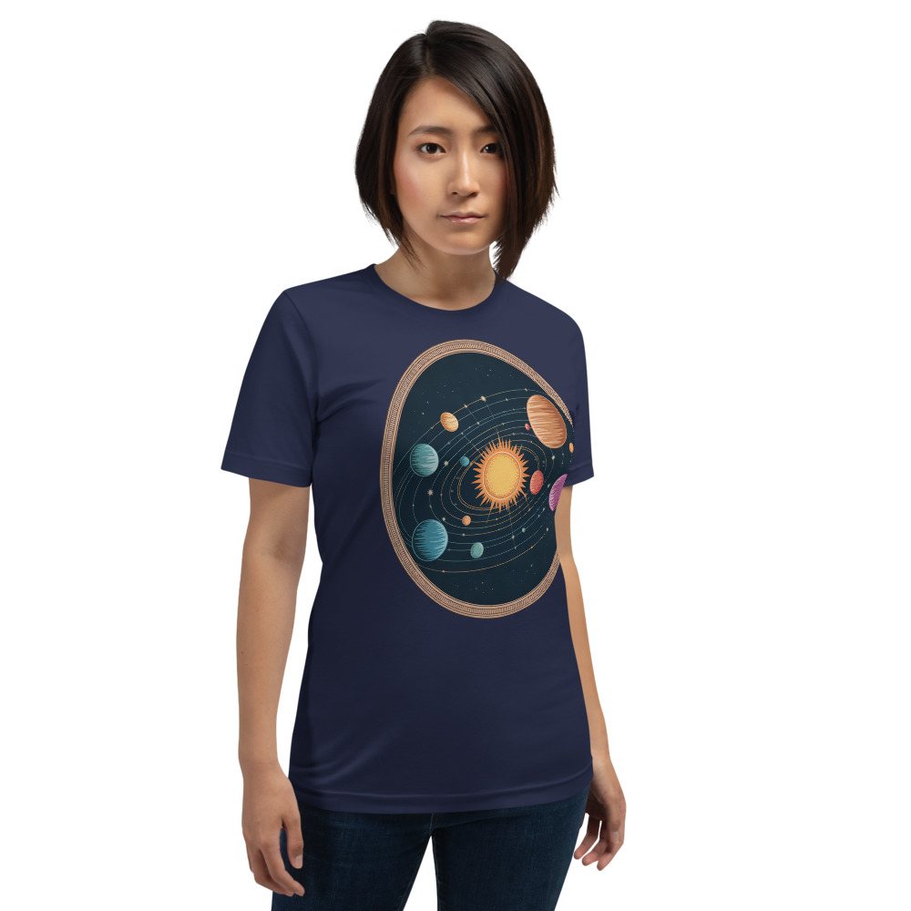 Planetinio Solar Orbit Tee Front