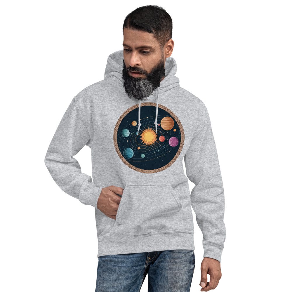 Planetinio Solar Orbit Hoodie Front