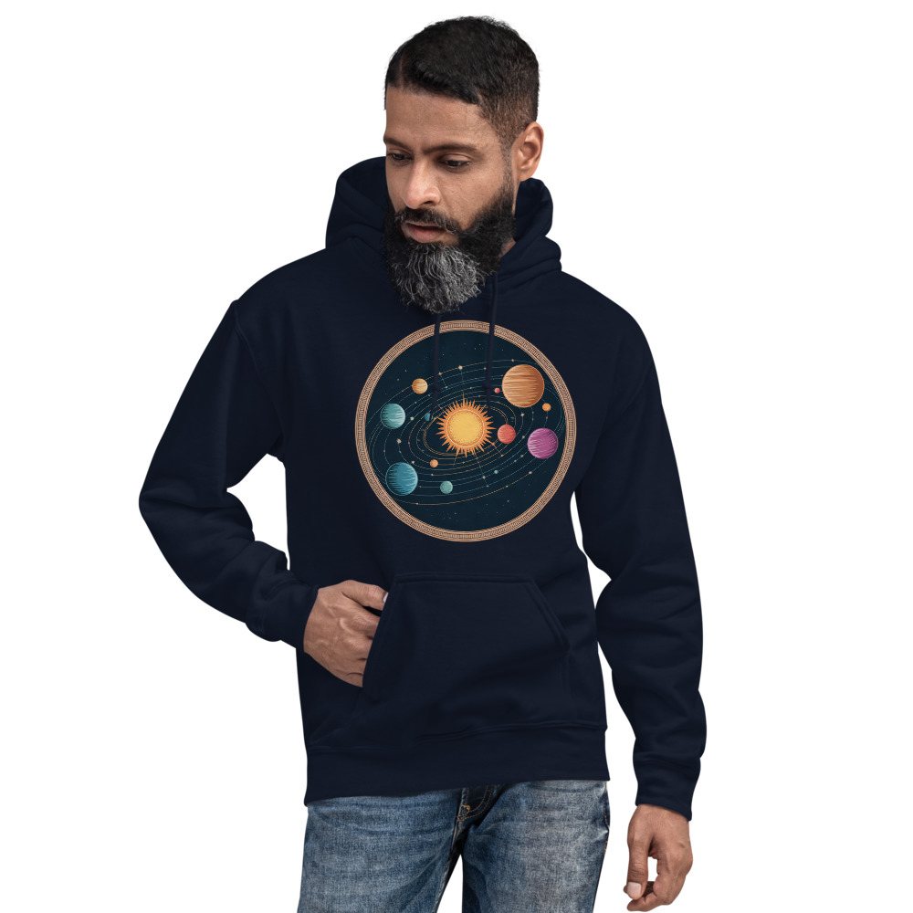 Planetinio Solar Orbit Hoodie Front