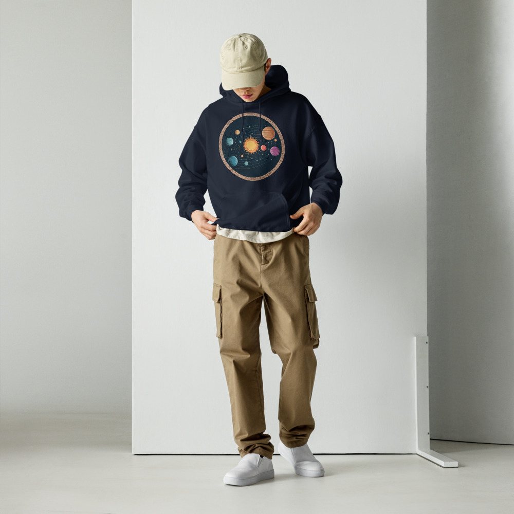 Planetinio Solar Orbit Hoodie Front