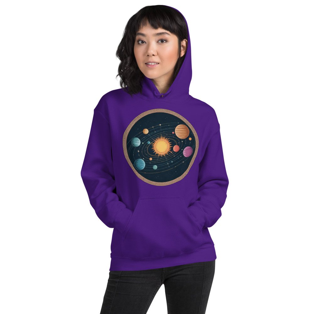 Planetinio Solar Orbit Hoodie Front