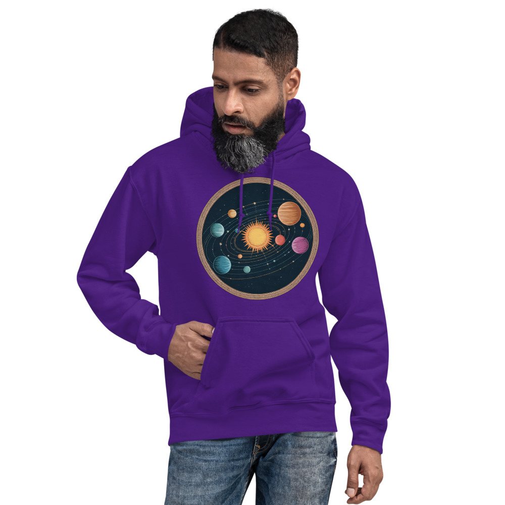 Planetinio Solar Orbit Hoodie Front