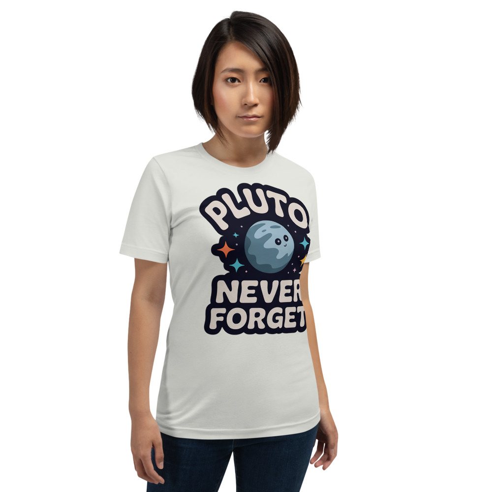 Planetinio Pluto Never Forget Tee