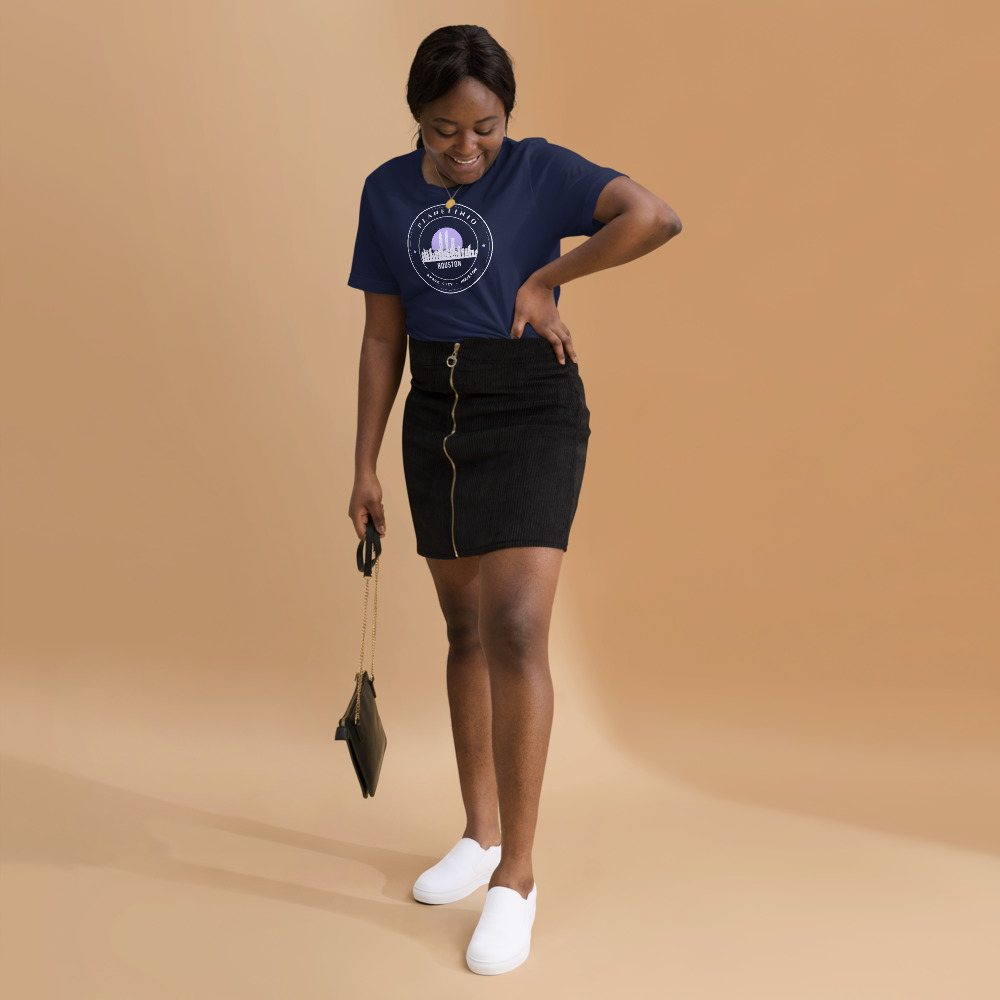 Planetinio Space City Crest Tee Front