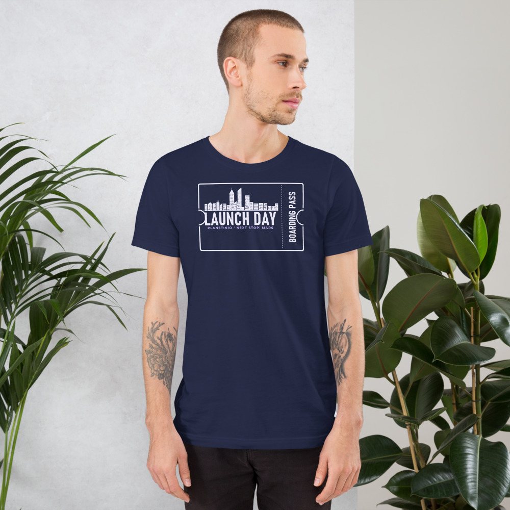Planetinio Launch Day Ticket Tee