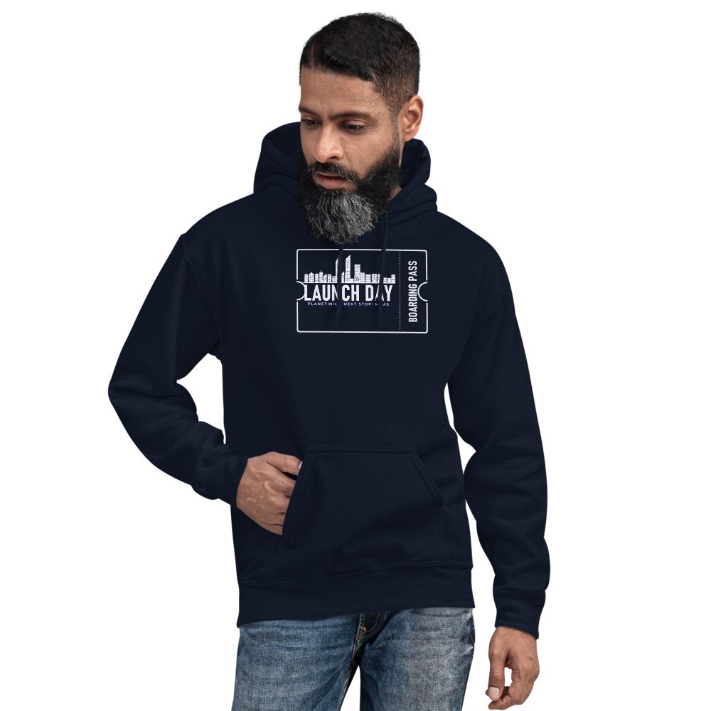 Planetinio Launch Day Ticket Hoodie