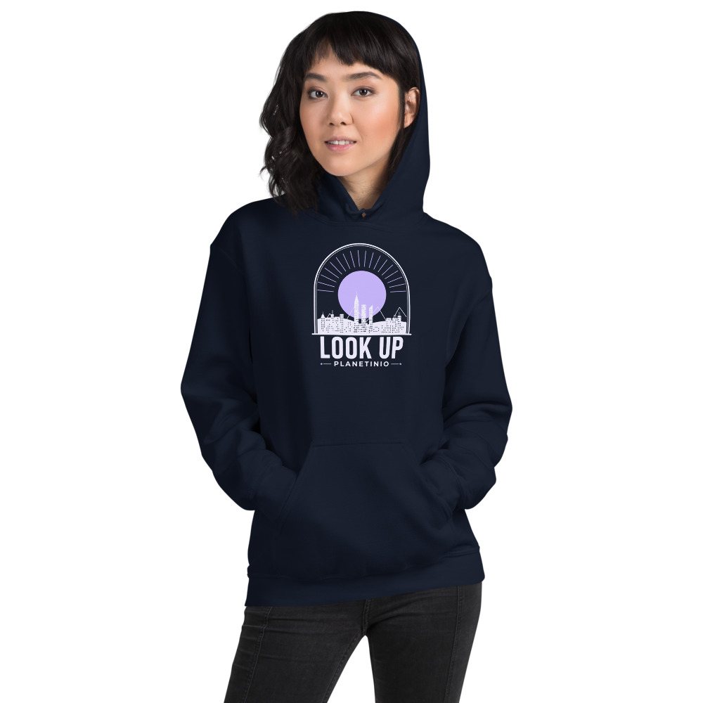 Planetinio Look Up Skyline Hoodie