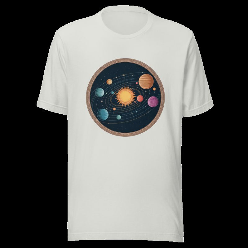 Planetinio Solar Orbit Tee Silver