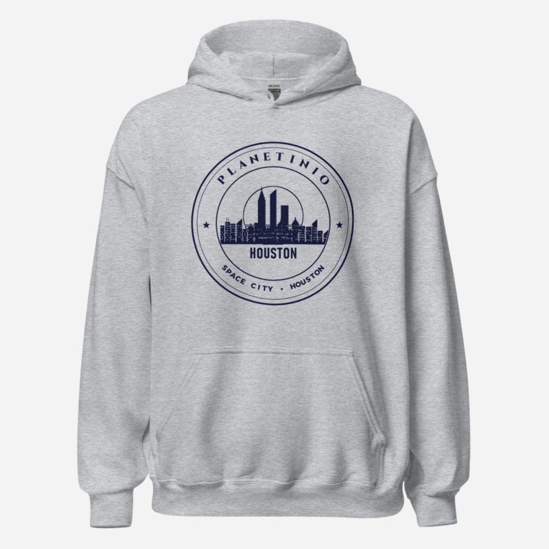 Planetinio Space City Crest Hoodie Sport Grey