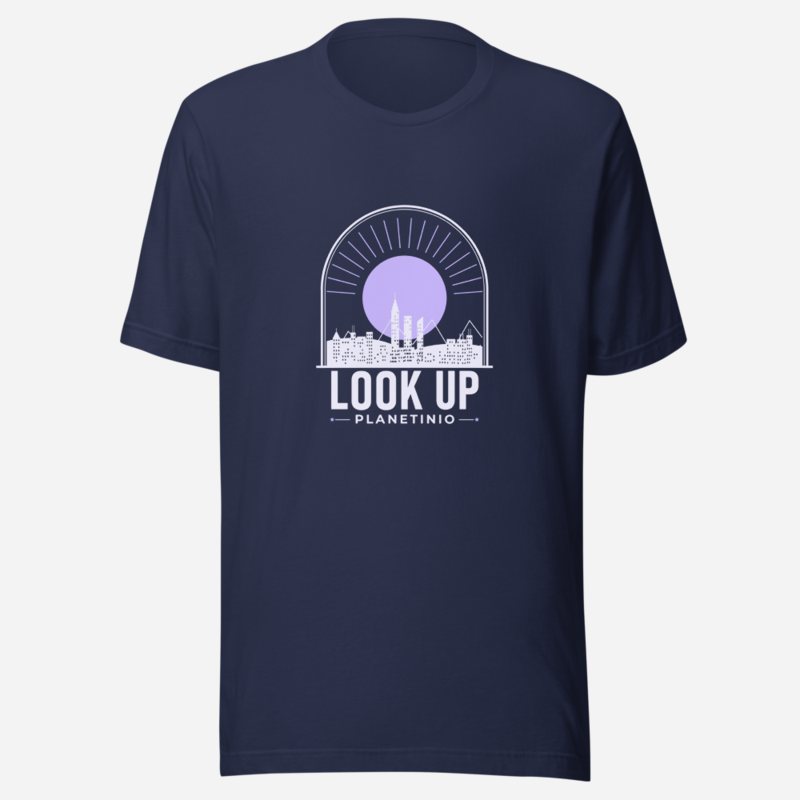 Planetinio Look Up Skyline Tee Navy
