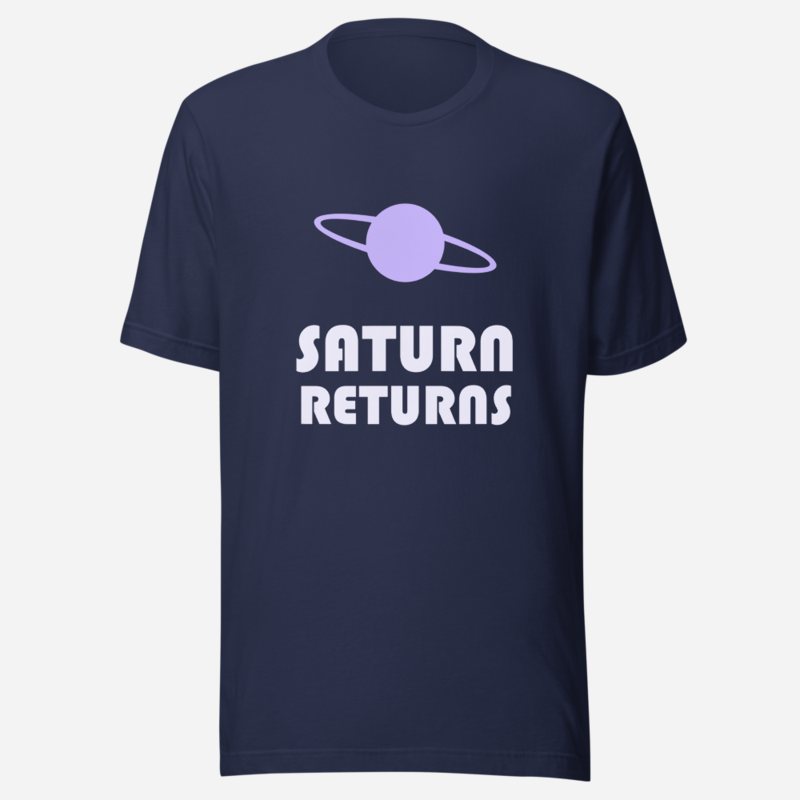 Planetinio Saturn Returns Tee
