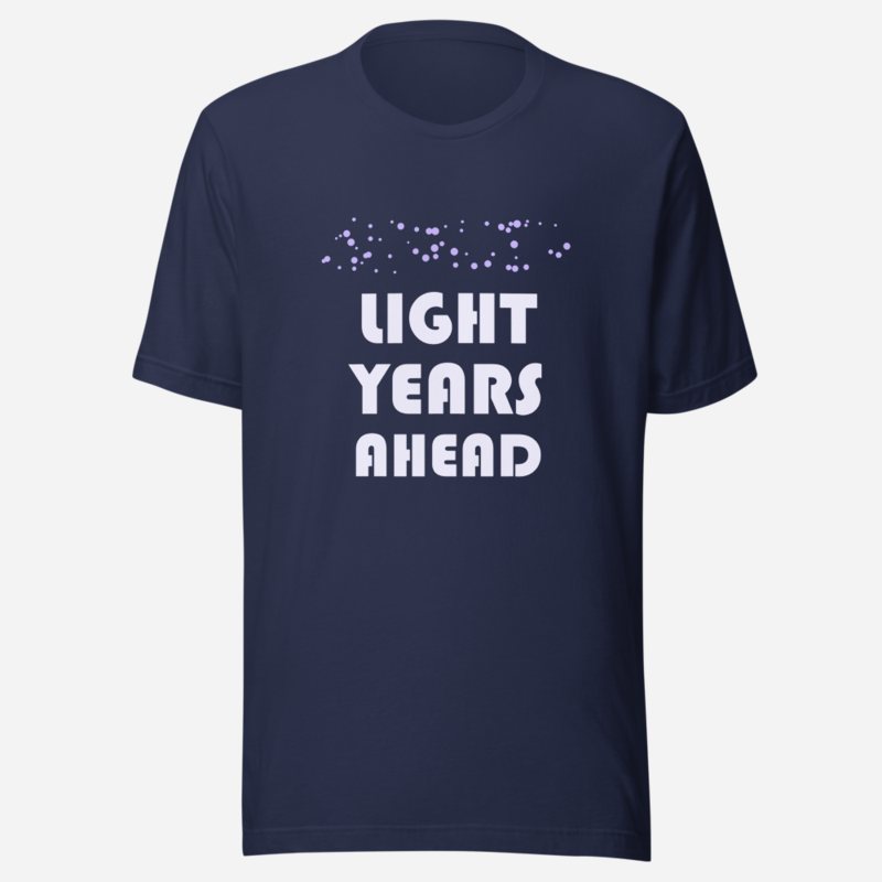 Planetinio Light Years Ahead Tee