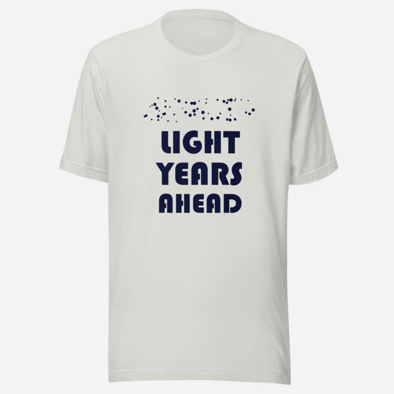 Planetinio Light Years Ahead Tee Silver