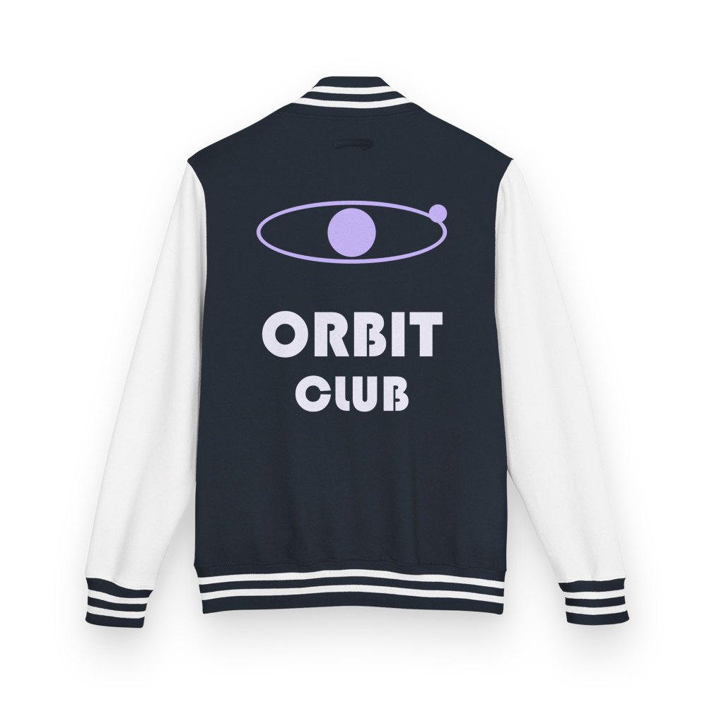 Planetinio Orbit Club Varsity Jacket Oxford Navy/Arctic White