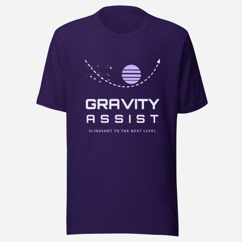Planetinio Gravity Assist Tee Team Purple