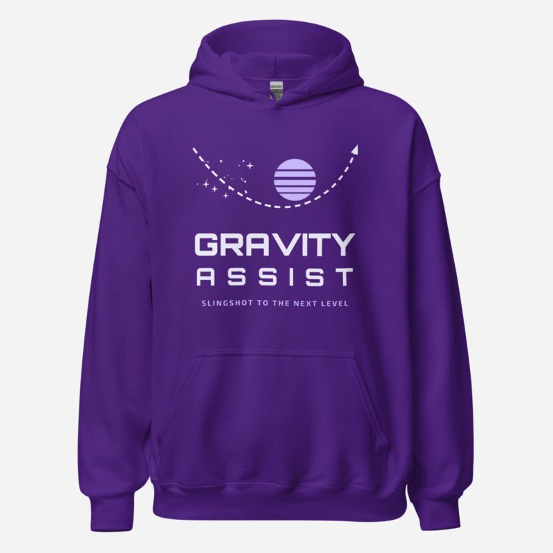 Planetinio Gravity Assist Hoodie Purple