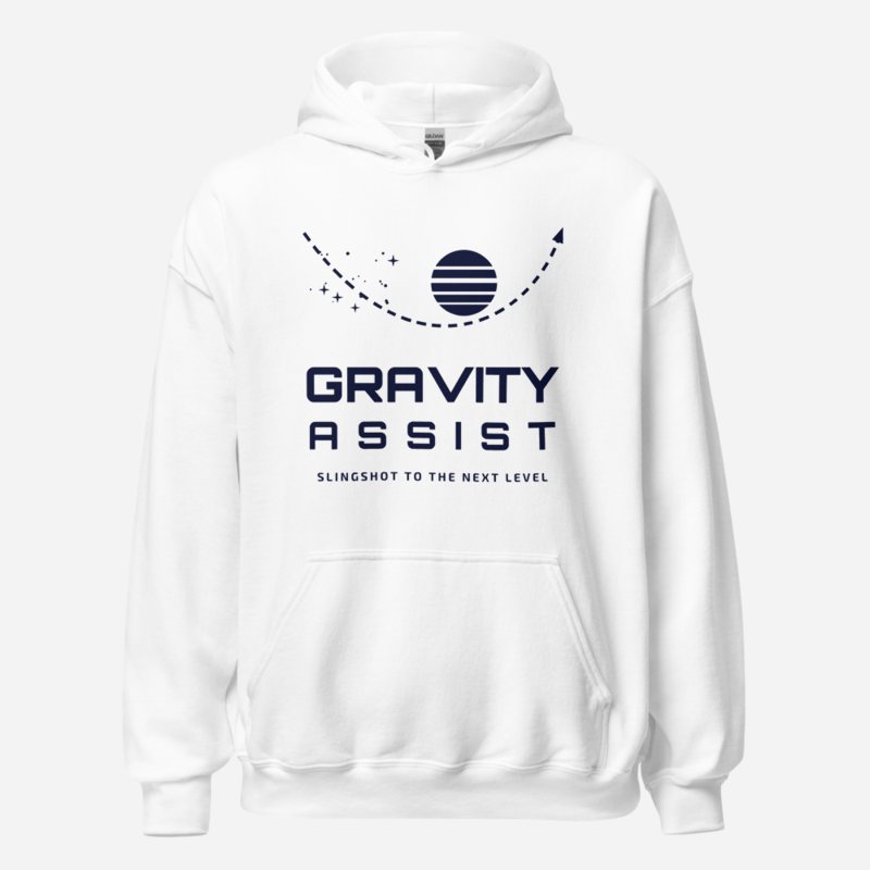 Planetinio Gravity Assist Hoodie White