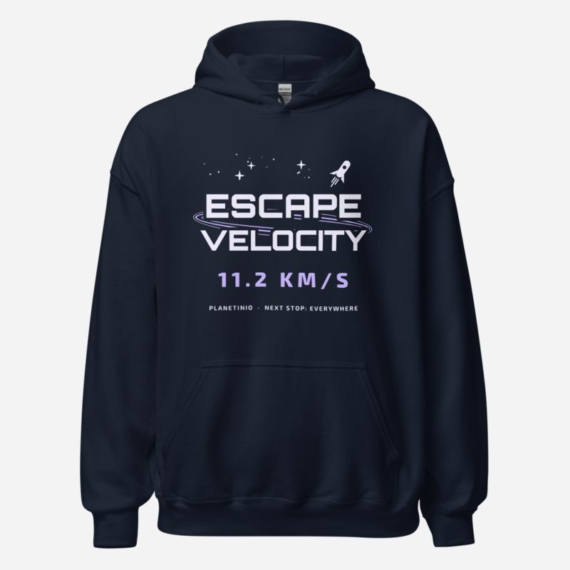 Planetinio Escape Velocity Hoodie