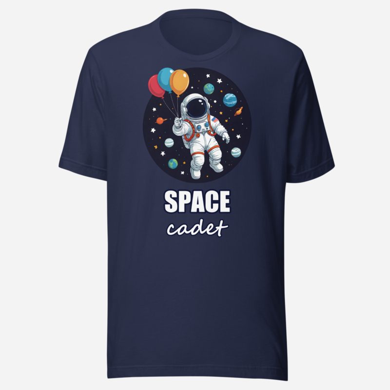 Planetinio Space Cadet Astronaut Tee Navy