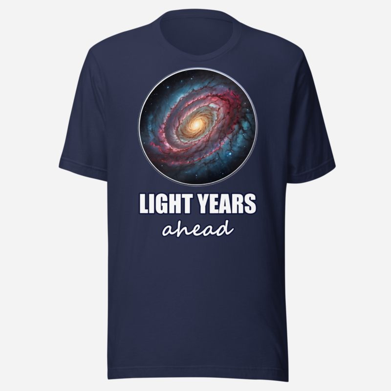Planetinio Light Years Ahead Galaxy Tee Navy