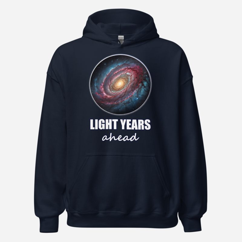 Planetinio Light Years Ahead Galaxy Hoodie Navy