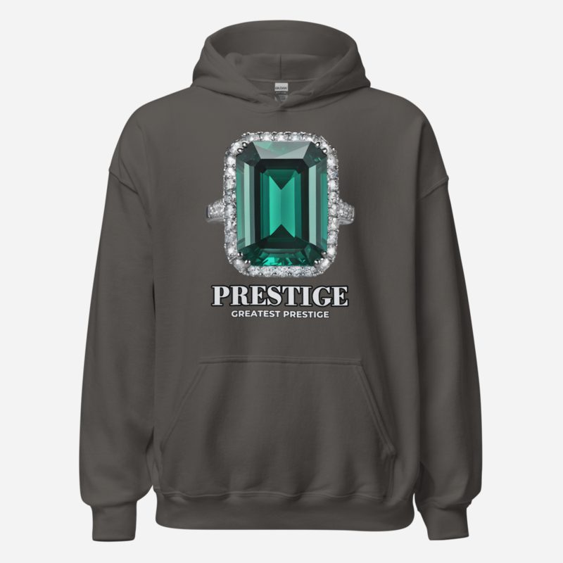 Greatest Prestige Emerald Cut Hoodie Charcoal