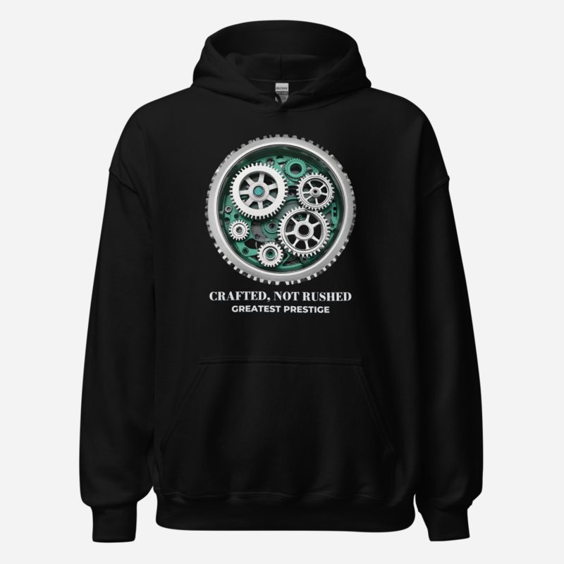 Crafted Not Rushed Hoodie