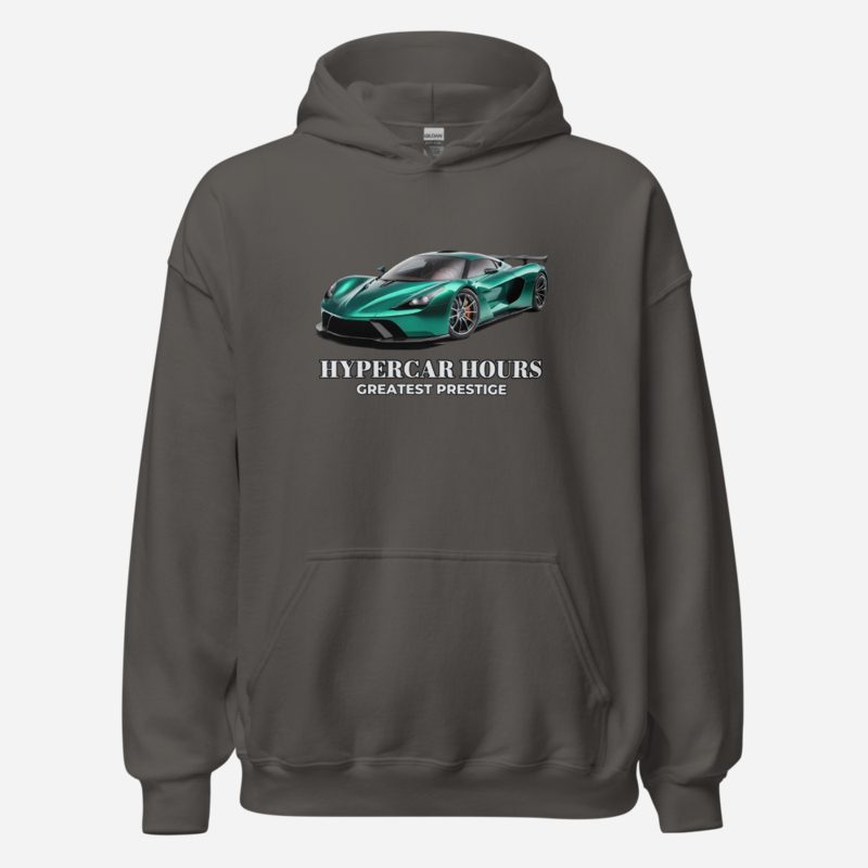 Greatest Prestige Hypercar Hours Hoodie Charcoal