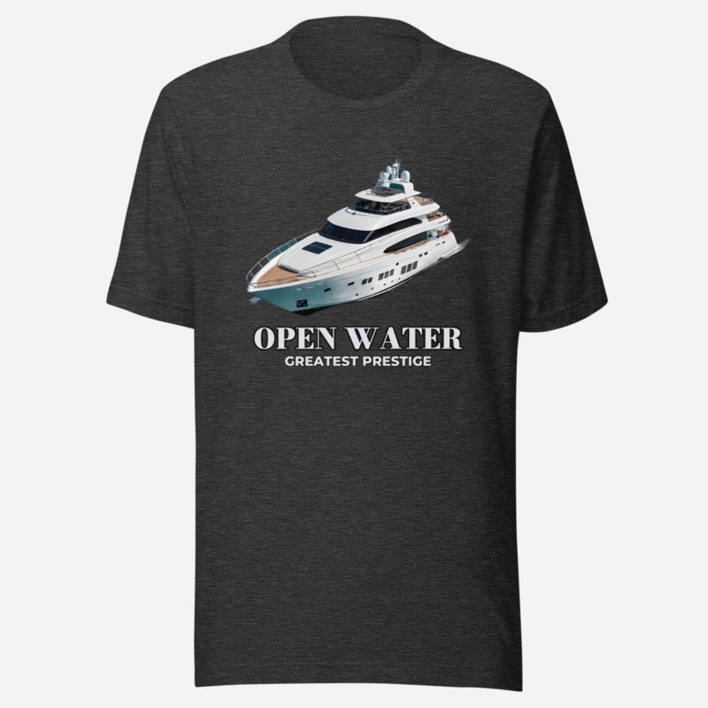 Greatest Prestige Open Water Tee Dark Grey Heather