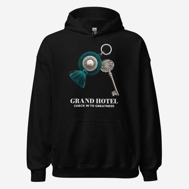Greatest Prestige Grand Hotel Hoodie in Black