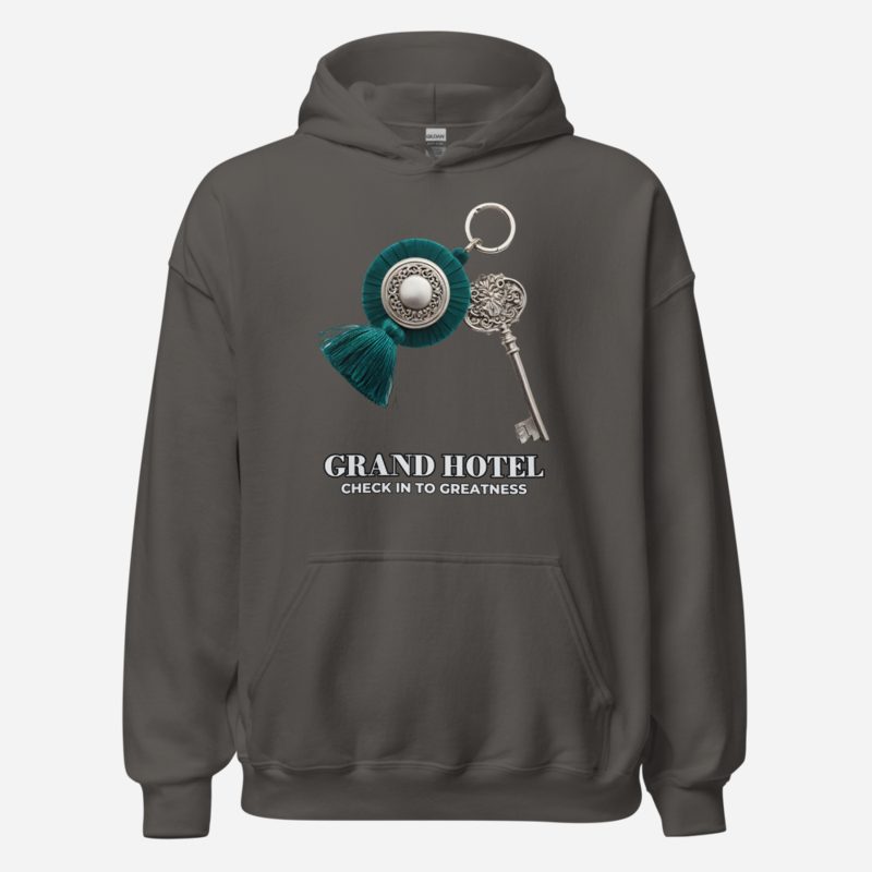 Greatest Prestige Grand Hotel Hoodie Charcoal