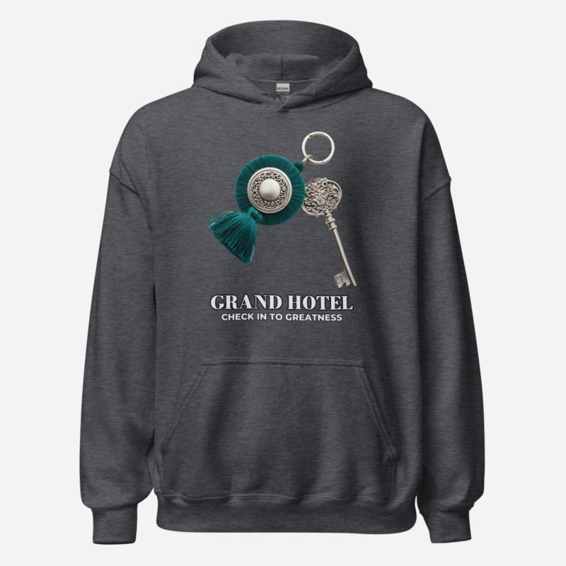 Greatest Prestige Grand Hotel Hoodie Dark Heather